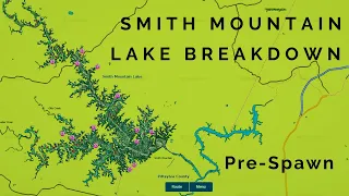 Smith Mountain Lake Break Down (Pre-Spawn)