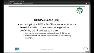 Using the Kea DHCP Server - Session 1 of 6. DHCP Fundamentals