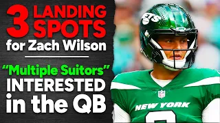 "Multiple Teams" Interested in Zach Wilson Trade | New York Jets Rumors