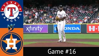 Astros VS Rangers Condensed Game 4/13/24