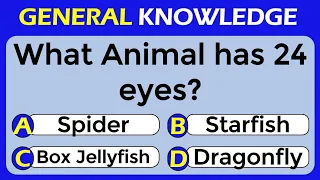 30 General Knowledge Questions | How Good is Your General Knowledge? | #challenge