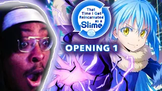 THE NEXT ANIME WE REACT TO?? || That Time I Got Reincarnated As A Slime OPENING 1 REACTION!!!