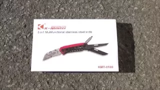 K-Master Utility Knife Multitool Review