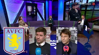 Aston Villa vs Tottenham Hotspurs 0-4 Post Match Analysis and Interiews of Gerrard,Conte