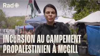 Trois jours au campement propalestinien à l’Université McGill | Incursion | Rad