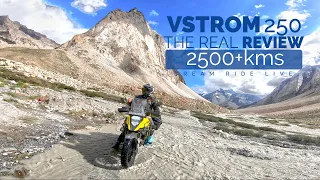 Suzuki V Strom 250 | Ownership Review | 2500+ KMS PURE ADVENTURE | #ladakh  - Zanskar