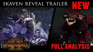 Total War: Warhammer 2 - Skaven Reveal Trailer (Full Analysis)