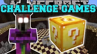 Minecraft: WITCH SPIDER CHALLENGE GAMES - Lucky Block Mod - Modded Mini-Game