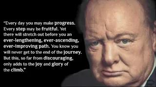 Winston Churchill  Quotes for Hard Times