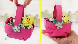 DIY BASKET OF PAPER , which everyone can do