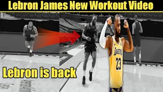 Lebron James New Workout Video