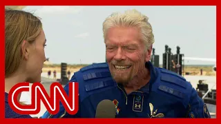 Richard Branson describes 'extraordinary' space flight