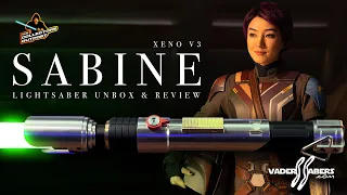 Sabine Lightsaber Xeno v3 - Unbox & Review : From Vader's Sabers