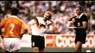 Rijkaard vs Voller (World Cup Italy 90)