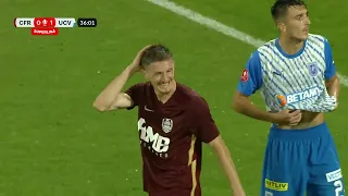 REZUMAT | CFR Cluj - Univ. Craiova 1-1 | Etapa 3, SuperLiga, 2023 - 2024