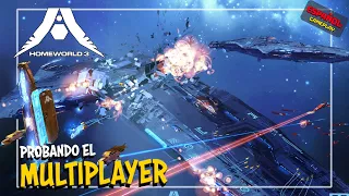 Probando 2vs2 y 1vs1 HOMEWORLD 3 / Gameplay en Español  / Multijugador