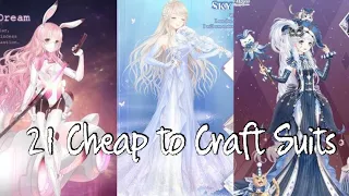 21 Cheap Diamond Suits to Craft in Love Nikki