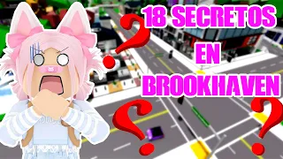 😱18 Secretos en Brookhaven🤯/Roblox