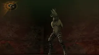 digital saga boss: some zebra looking bum