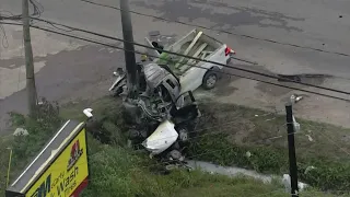Police chase ends in deadly crash in northeast Houston