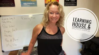 Learning house and shuffle dance over 50