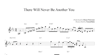 [Transcription] There will never be another you - Oscar Peterson