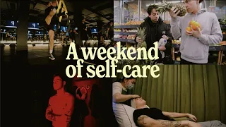 Vlog - Ep 04 | A weekend of self-care _ HIIT Class, Facial & Red Light Therapy