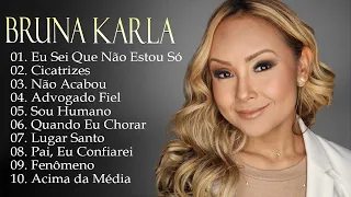 Bruna Karla – As melhores músicas gospel que energizam todos os dias: Eu Sei Que Não Estou Só,..