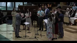 О я грешник бедный пение группы Westfield Baptist church June 12.2022