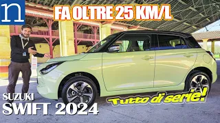 Suzuki Swift 2024 | Consuma pochissimo con l'ibrido ma lo stile diventa giapponese, piace ancora?