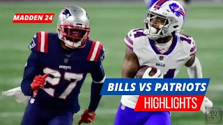 Gridiron conquest: Rise of the Buffalo bills Episode 7  vs patriots highlights