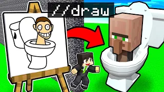 L-am Trollat cu *HACK* de Desenat in Minecraft!