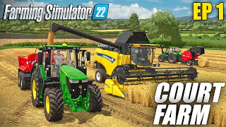 WELCOME TO COURT FARM | Farming Simulator 22 - Episode 1