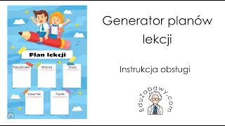Generator planów lekcji / zajęć - Instrukcja obsługi