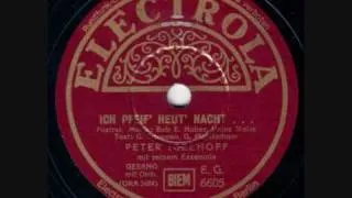 Peter Igelhoff - Ich pfeif' heut' Nacht (Foxtrot)