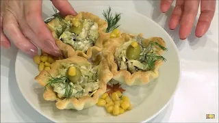 ТОП- 5  вкусных закусок на Новый год. Из простых продуктов готовлю вкусные блюда