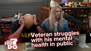 A veteran struggling with PTSD is in need of support