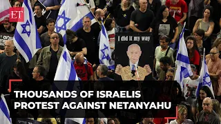 'Accept Hamas deal…': Thousands protest against Netanyahu govt in Tel Aviv, demand hostage return