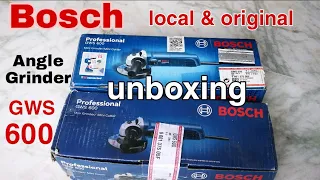 Bosch GWS 600 Angle Grinder unboxing | aabid electrical