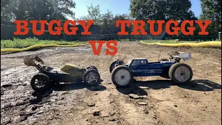 BUGGY VS TRUGGY??  RACE TRACK TEST!!!