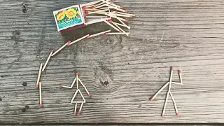 Matchstick short stop motion