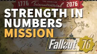 Strength in Numbers Fallout 76 Quest