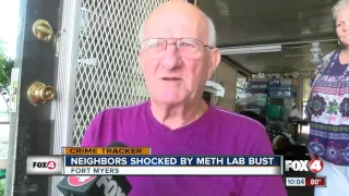 Meth bust shocks Fort Myers neighborhood