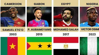 ALL African Footballer of the Year WINNERS from 1992 - 2023