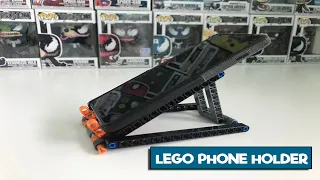 LEGO COLLAPSIBLE PHONE HOLDER TUTORIAL EASY GUIDE