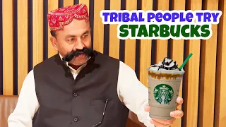 An Unforgettable Experience Tribal People Try Starbucks!