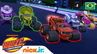 Blaze ganha um troféu cintilante! | Blaze e os Monster Machines