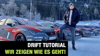 Drift-Tutorial: HIER lernst DU Driften mit Heck- und Allradantrieb auf Schnee, Eis und Asphalt! 🧊🏁