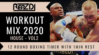 🥊  REPZ DJ - Boxing Workout Timer - 12' 3Min Rounds, 1Min Rest - Fight Music - House 🥊