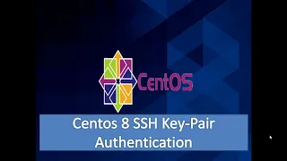 Centos 8 - How to configure SSH Key Pair Authentication ( SSH Password Less Authentication)